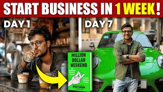 1 How to Start a Business with No Money  Hindi  Million Dollar Weekend  By GIGL [upl. by Frodi]