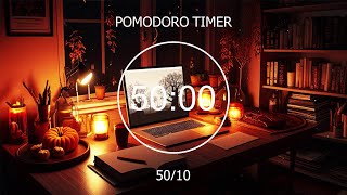 5010 Pomodoro Study 🎃 Halloween Lofi Deep Focus 📚 Focus Stationchill lofi hip hop beats [upl. by Dedie]