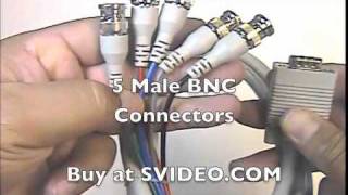 VGA to 5 BNC Cable [upl. by Mario164]