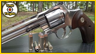 Magnum ForceColt Python 357 Magnum Quick Range Review [upl. by Cailly]