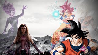 The Scarlet Witch Vs Son Goku  The Phantom Witch [upl. by Aksehcnarf]