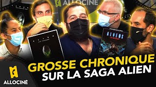 Notre grosse chronique sur la saga Alien  👽📽️  AlloCiné  lÉmission 34 [upl. by Elgna]