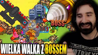 WIELKA WALKA Z MAUPKOWYM BOSSEM NORMAL i ELITA  Bloons TD 6 [upl. by Lerud]