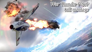 War Thunder F86F Sabre Kill montage [upl. by Huber]