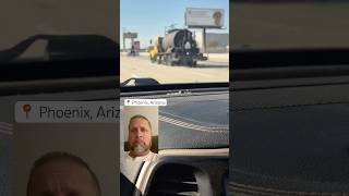 Truck spotted on the interstate with wobbly tires  Phoenix Arizona [upl. by Najar]