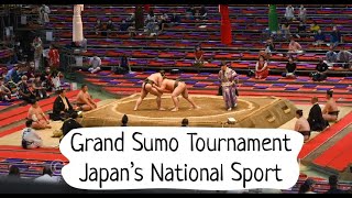 2021 Grand Sumo Tournament in Nagoya  Sumo Wresting Japans National Sport 相撲 [upl. by Attenreb245]