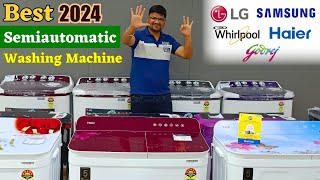 Best Semi Automatic Washing Machine 2024⚡Top 5 Semi Automatic Washing Machine 2024 [upl. by Cathyleen]