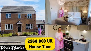 105 New Home Tour UK🇬🇧 2021  £260000 House Tour  4 Bed Room Detached House in Yorkshire [upl. by Vizza]