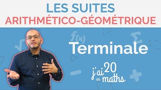 Suite arithméticogéométrique  Les suites  Terminale [upl. by Nemracledairam]