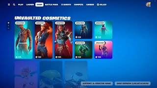 Fortnite Updated item shop [upl. by Onaicul409]