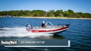 G3 Angler V17 SF – Boat Test [upl. by Etteniotna]