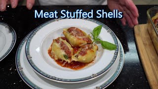 Italian Grandma Makes Stuffed Shells with Meat [upl. by Jordain]