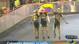 Colombia campeón en Mundial de Patinaje [upl. by Buckie]