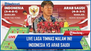 🔴 LIVE LAGA TIMNAS MALAM INI INDONESIA VS ARAB SAUDI AISCORE [upl. by Durr79]