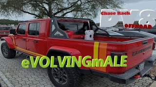 DV8 Offroad Chase Rack install on the Jeep Gladiator [upl. by Ahsratan842]