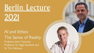 Wolfson Berlin Lecture 2021  AI and Ethics The Sense of Reality [upl. by Nylessej]