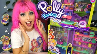 New Polly Pocket Playsets Mall amp House [upl. by Gussi]