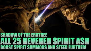 All Revered Spirit Ash Blessing Locations  Elden Ring Shadow of the Erdtree [upl. by Morganica]