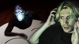 XQC PLAYS FORK ROAD Horror Game [upl. by Tia]