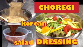 KOREAN CHOREGI SALAD ORIGINAL DRESSING koreansalad salad recipe kitchenhuringhuding [upl. by Ahsila]