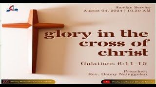 Wesley Methodist Church Inglish Live Stream August 04 2024 [upl. by Trisha]