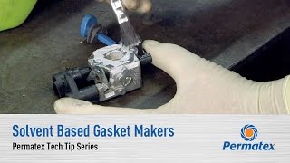 Solvent Based Gasket Makers Permatex Tech Tip Series [upl. by Melleta]