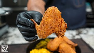 The Secret to the Perfect Fried Chicken Wings [upl. by Arymat326]