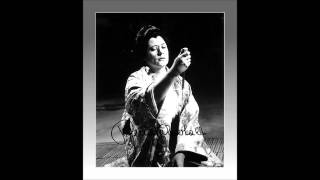 Soprano RENATA TEBALDI  Madama Butterfly quotUn bel dì vedremoquot 1949 [upl. by Ahsinev659]