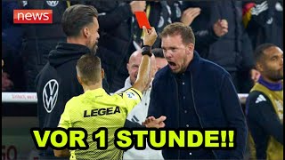 SKANDAL Nagelsmann kritisiert den Schiedsrichter wegen voreingenommener Entscheidungen [upl. by Lurleen]