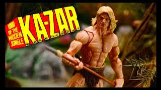 Marvel Legends KaZar The Savage Review Finally We Need MORE Savage Land Stuff [upl. by Ilke]