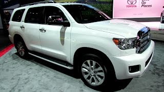 2014 Toyota Sequoia Limited  Exterior and Interior Walkaround  2013 LA Auto Show [upl. by Formenti442]