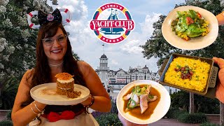 Disney World Yacht Club NEW MENU 🛳 Yachtsman Steakhouse food review 2024 [upl. by Devland617]