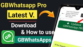 Download GB WhatsApp APK Latest Version  Updated amp How to use it [upl. by Rainie625]