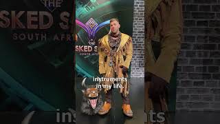 Dricus Du Plessis in BEAST MODE  Wildebeest  The Masked Singer SA shorts [upl. by Nonrev788]