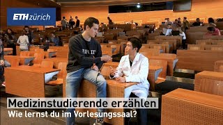 Medizinstudierende erzählen  Wie lernst du im Vorlesungssaal [upl. by Aninaig]