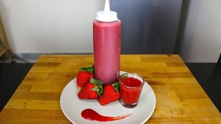 How to make Strawberry Coulis [upl. by Adnirol538]