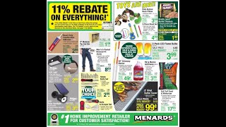 Menards Weekly Ad October 10 – October 20 2024 [upl. by Ysnil]