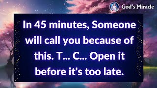 💌 In 45 minutes Someone will call you because of this T C Open it before its too late [upl. by Nalac]