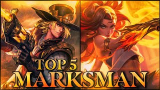 Top 5 Best Marksmen In The Current Meta  Honor of Kings  HoK [upl. by Reedy]