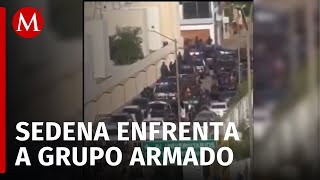 Enfrentamiento armado en Culiacán moviliza a fuerzas de seguridad [upl. by Elleral]