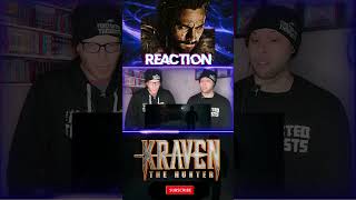 KRAVEN TRAILER REACTION  Kraven The Hunter  Rhino [upl. by Matilda]