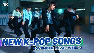 NEW KPOP SONGS  NOVEMBER 2024 WEEK 3 [upl. by Daggett]