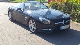 Mercedes SL 500 AMG Paket 435PS V8 Biturbo Sound [upl. by Eimyaj]