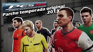 Mejor parche para PES 13  Temporada original  Equipos licenciados  PC [upl. by Erin]