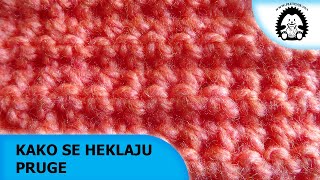 Kako se heklaju pruge  PletenjeNet  Pletenje Heklanje [upl. by Eedna]