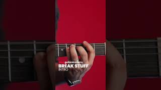 Break Stuff  Limp Bizkit guitarlessons [upl. by Iglesias]