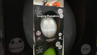 Singing Pumpkins halloween pumpkin shortsvideo [upl. by Oiramaj]