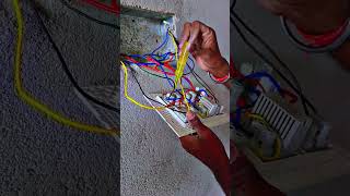 Electricianshortvideoelectricworkhousewiring short ytshorts electricianmaheshwar viral [upl. by Amirak]