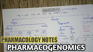 pharmacogenomics notes  katzung chapter5  pharmacology notes [upl. by Dleifrag]