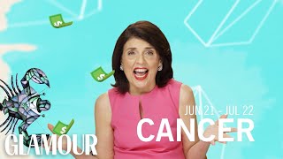 Cancer Horoscope 2015 – Best Financial Year in a Decade – Susan Millers Glamourscopes [upl. by Leirej]